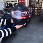 casco integral homologado de Motos Frank